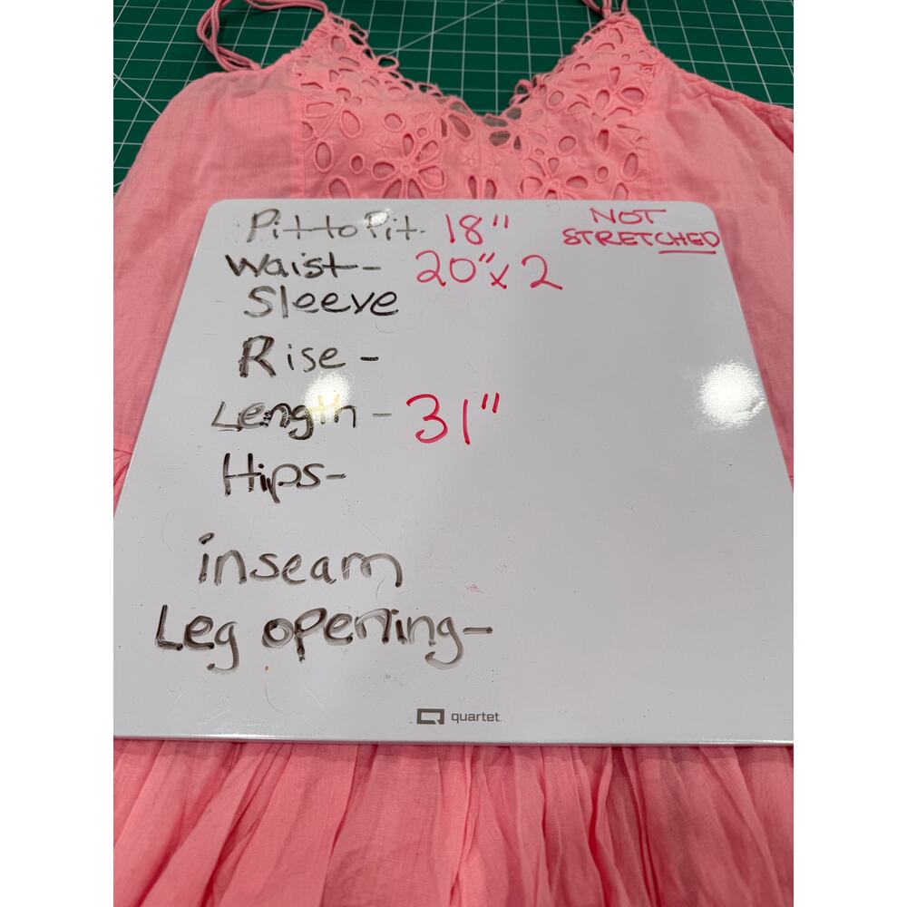 Free People Ilektra Babydoll Lace Slip Dress Barbiecore Coquette NWT XL Pink Raw - Picture 4 of 13